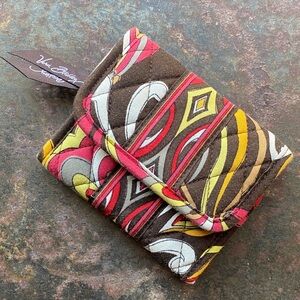 Vera Bradley Cotton Trifold Quilted in Puccini Pattern (Retired) Wallet